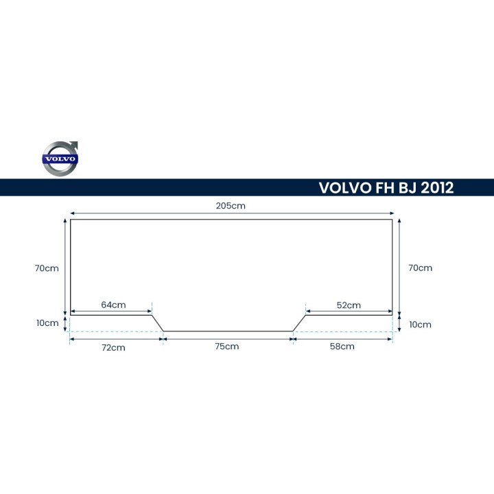 COLCHÓN PARA CAMIÓN VOLVO