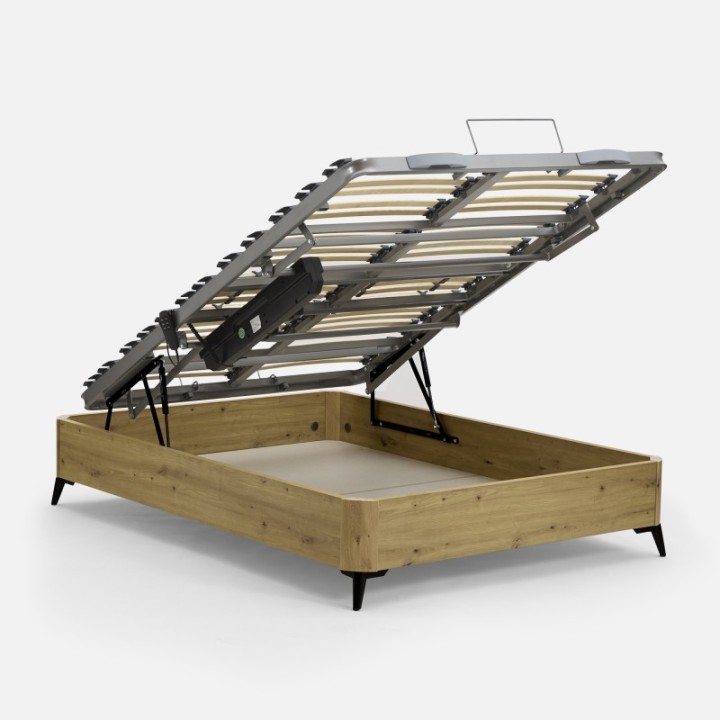 Canapé Abatible Madera Articulado con Patas (Amazon)