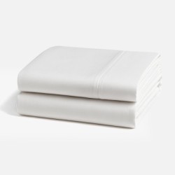 Juego De Sábanas Blancas 100% Algodón