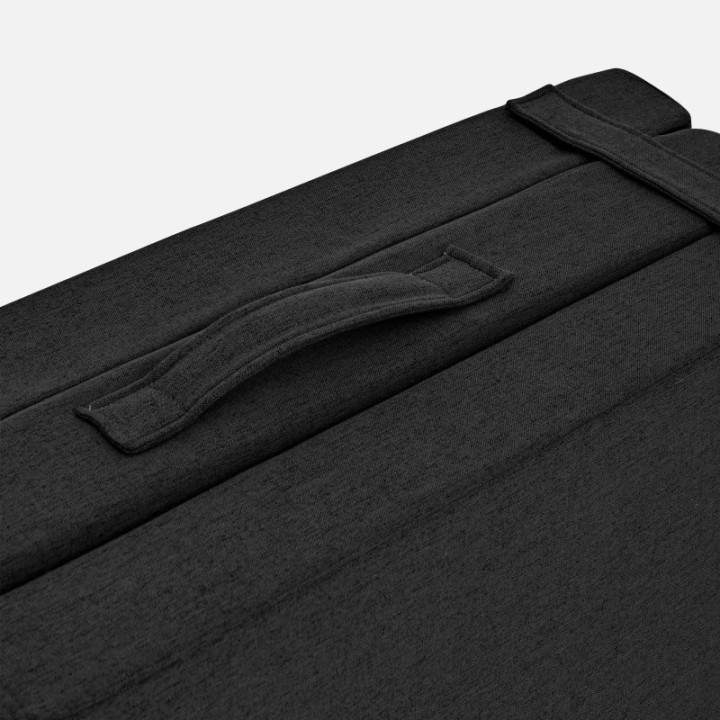 Colchón Plegable Estándar con Viscoelástica, Asa y Cierre para Camping, Campers e Invitados