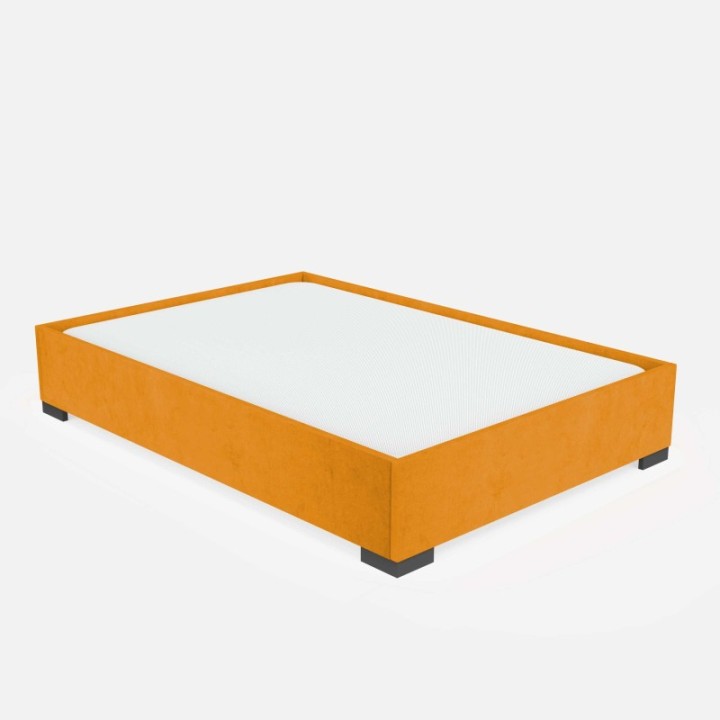 Cama Tapizada Lisboa + Base 3D Bremen