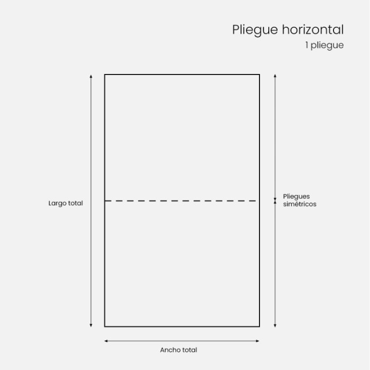 Horizontal-1 Pliegue (2 Núcleos)