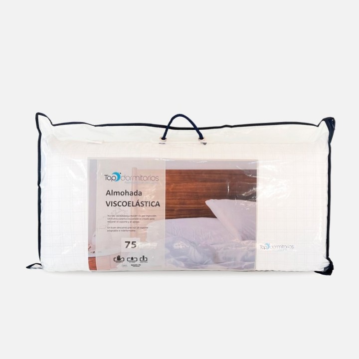 Pack Topper Viscoelástico Premium 6 + Almohada Viscoelástica