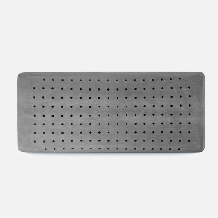 Almohada Viscoelástica Carbono Perforado