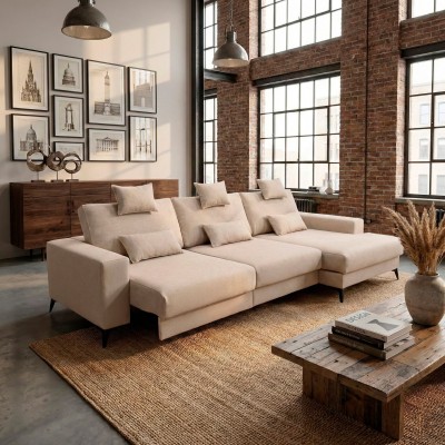 Sofá Chaiselongue Nápoles